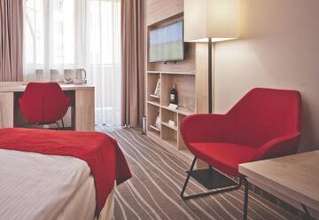Фото номера Одноместный номер Отель Hotel Akwawit г. Лешно 7